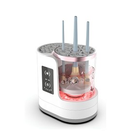 ZJchao Limpiador de Brochas de Maquillaje Eléctrico