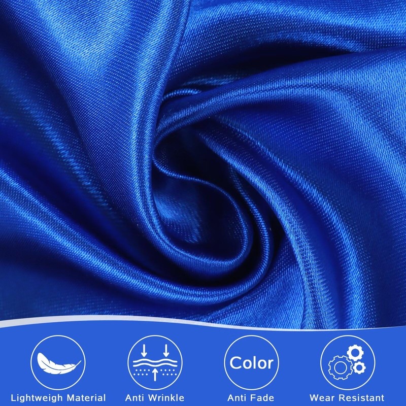 FELYSIK Men Pocket Squares Set for Suit Tuxedo, Satin Handkerchief