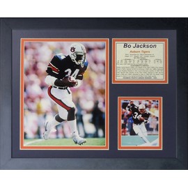 Legends Never Die "Bo Jackson Auburn" Framed Photo Collage, 11 x 14-Inch, (12052U)