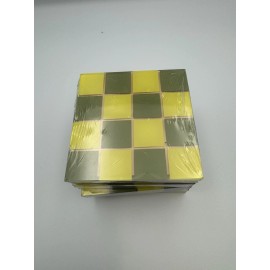 Ankyo Square Glass Coasters 4 sets of 4 Green