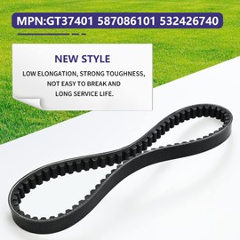 Vanshly GT37401 587086101 532426740 - Correa de variación para tractor de césped compatible con Husqvarna RS800 RS800P SR800F RS800P