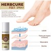 YG LianKai 3Pcs Feet Spray, Athlete's Foot Spray,Herbal Foot Peeling