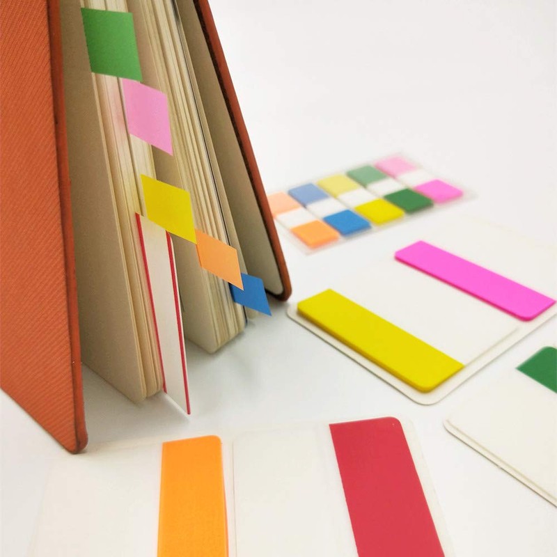 4EVERHOPE 680 Pieces Sticky Index Tabs, 2 Inch Page Marker