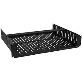 Penn Elcom Custom Media Rack Shelves Compatible with 3 x Sonos Connect