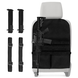 Yzpacc Universal Tactical Patch Display Board Hook & Loop Panel and Tactical MOLLE Seat Organizer for Trucks/SUVs with GN Holder Straps