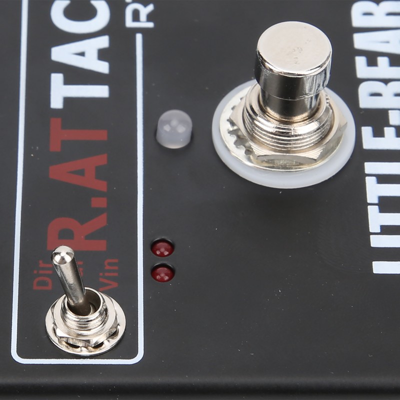 Guitar Distortion Effector Electric 3‑Level for RAT Tone Single Effect