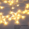 Moon Star LED String Lights Warm White Soft Stable Lighting