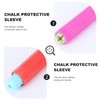 VILLFUL Chalk Holder Storage Box 5pcs Chalk Clip Writing Extender