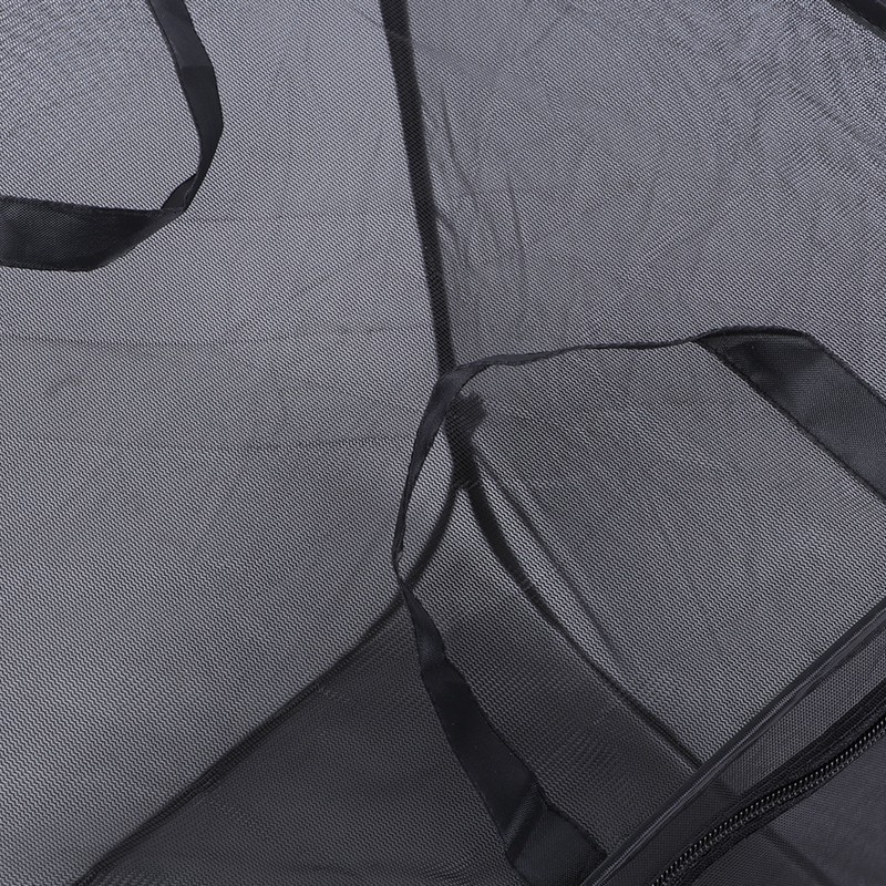 Black Collapsible Foldable Ventilated Insect Light Transmission Mesh Cage House