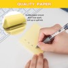 16 Pads, Pack of 1600 Sticky Notes, Canary Yellow, 76