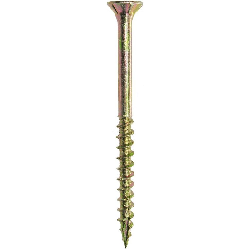 Grip-Rite 212GCS1 #9 x 2-1/2" Star Drive Gold Construction Wood