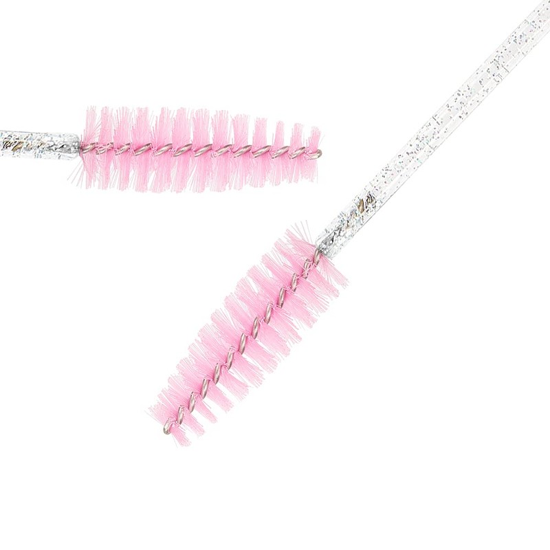 300 PCS Crystal Eyelash Mascara Wands Disposable Lash Brushes for