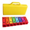 8 Notes Xylophone Colorful Educational Glockenspiel Xylophone Instrument with 2
