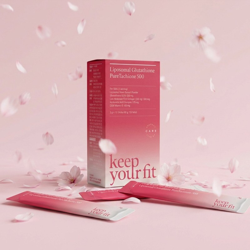 킵유어핏 리포좀 글루타치온 500mg 퓨어타치온, 42g, 1개 Keep Your Fit