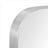 GRACTO 24x36'' Brushed Nickel Metal Framed Bathroom Mirror for Wall