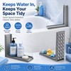 Splash Guard for Bathtub, 2-Piece Shower Splash Guard with Clear