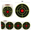 Framendino, Splatter Target Stickers Roll 3 Inch Self Adhesive Reactive