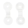 100pcs Shade Cloth Plastic Clips Round Fixing Clips for Greenhouse