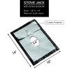 Preself Hot Tent Stove Jack, 14" x 10", Suitable for