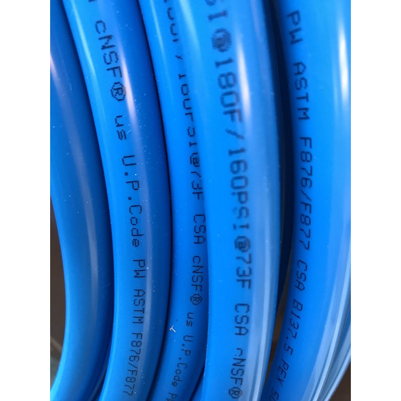 EFIELD 3/4-inch PEX-b Pipe, 2 Rolls 3/4" x 100 ft