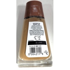 COVERGIRL Clean Liquid Foundation, 165 Tawny, 1 Fl ozBrand New