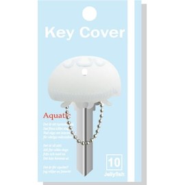 Field Point Jellyfish Keychain - Cute Animal Pet Faces (Jellyfish)