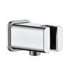 BRIGHT SHOWERS Wall Supply Elbow with Shower Head Bracket for