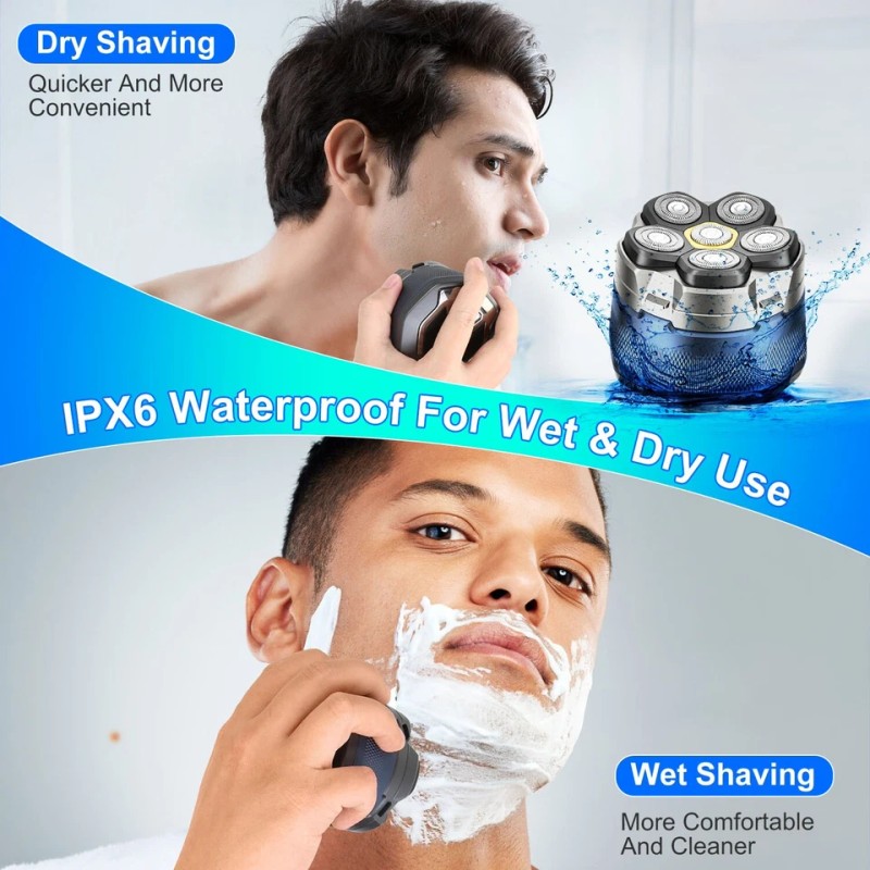 Head Shavers for Bald Men Mens Head Shaver, Detachable Head,