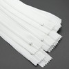 YIGUANXIN 20 Pcs 24" White Nylon Zips for Sewing Craft
