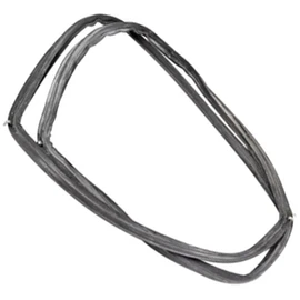 Spares2go Rubber Door Seal & Corner Clips for Logik Oven/Cooker
