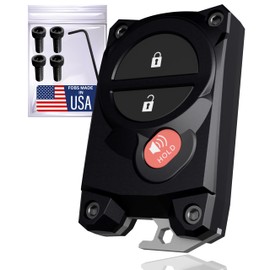 for Toyota Key Fob Cover with Built-in Bottle Opener - Rugged Protective Shell for Tundra (2007-2017) & Tacoma (2005-2015) - Enhanced Grip & Durability - Key Fob Replacement Shell - Custom Colors