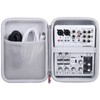 Khanka Compatible Storage Case for Yamaha Yamaha AG06/AG06MK2 Webcasting Mixer