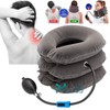 Unbranded Dispositivo de tracción cervical Almohada cervical para aliviar el