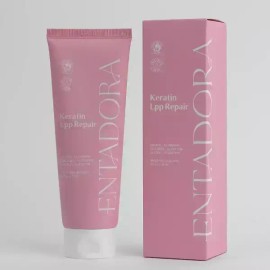 Entadora 엔타도라 케라틴 LPP 리페어 트리트먼트 미용실 손상모 단백질 헤어팩 230ml Entadora Keratin LPP Repair Treatment Salon Damaged Hair Protein Hairpack 230ml