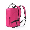ECO CHIC Waterproof Recycled Canvas Twin Handle Backpack (Fuchsia)