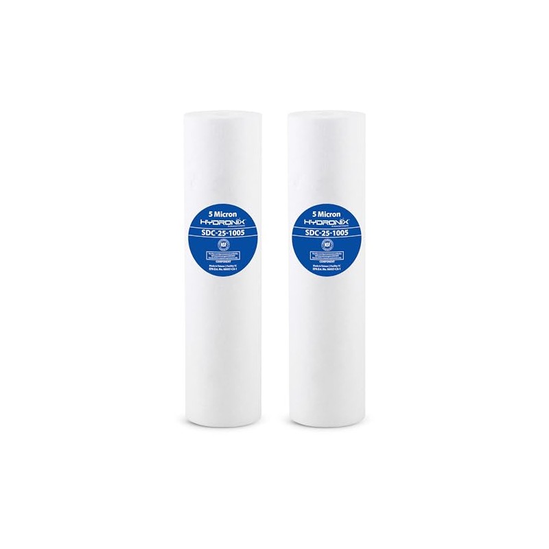 Hydronix SDC-25-1005 Whole House RO Reverse Osmosis Sediment Water Filter
