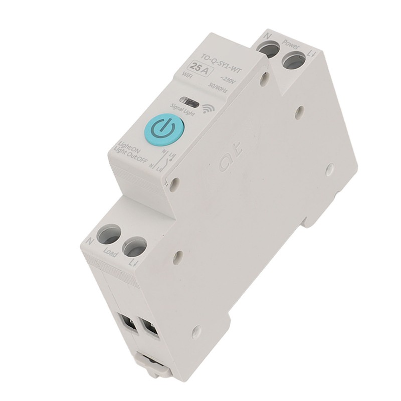 WIFI Smart Switch Breaker Wireless Phone Remote Control DIN35 Rail