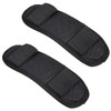 LXUEJIE 2 Pack Black Shoulder Strap Pad, Breathable & Lightweight