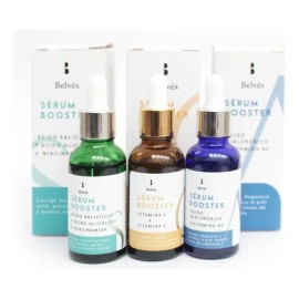 3 Pack Belves Serum Faciales Acido Hialuronico Gilcolico Tipo De Piel Todo Tipo De Piel