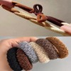 136 Pcs Hair Ties,Elastic Hair Ties for Thick Hair,Ponytail Holders,