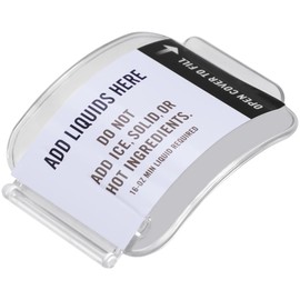 Wksaesi Replacement Lid Cover Compatible with Ninja Slushy 88 oz FS301 FS299, Cover Top Replacement for Ninja 88oz Slushie Machine FS301C CL301A CO503F CCO305F, BPA Free, PC, Clear