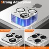 Solnern Camera Lens Protector, [Drop Protection] 9H Tempered Glass Camera