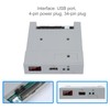 SFR1M44‑U100 3.5in 1.44MB USB SSD Floppy Drive Emulator Plug and