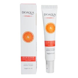 Bioaqua Crema Contorno Ojos Vitamina C  Antiarrugas Ojeras