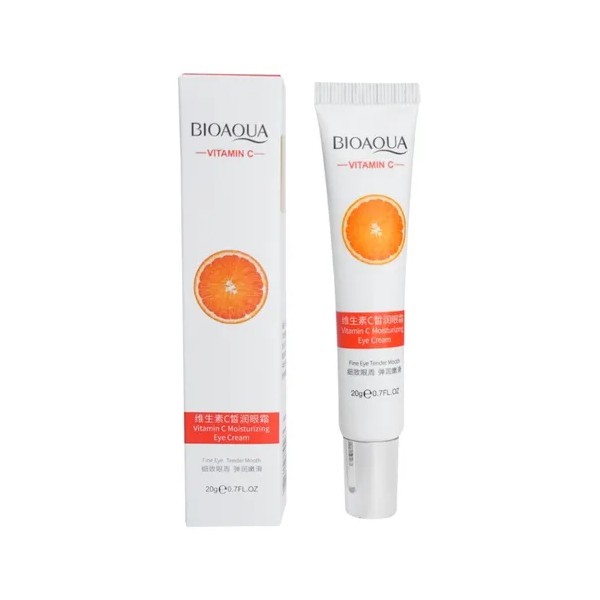 Bioaqua Crema Contorno Ojos Vitamina C Antiarrugas Ojeras