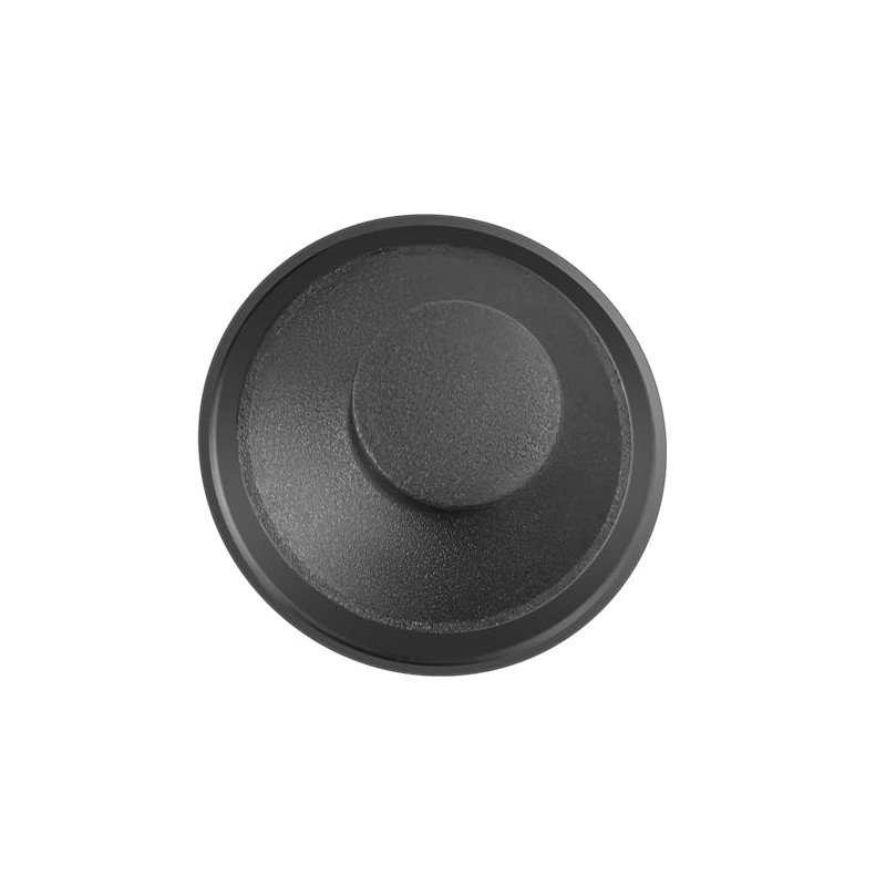 1 Pcs Black Plastic Sink Plug Drain Stopper 3 Inch