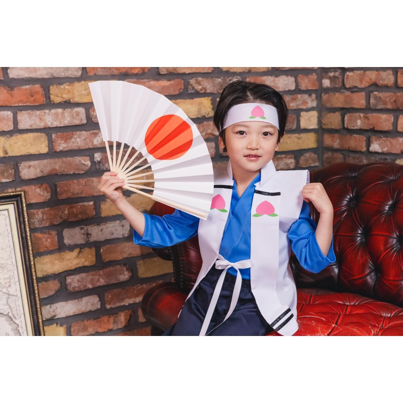 和風コスチューム 桃太郎くん キッズコスチューム 男の子