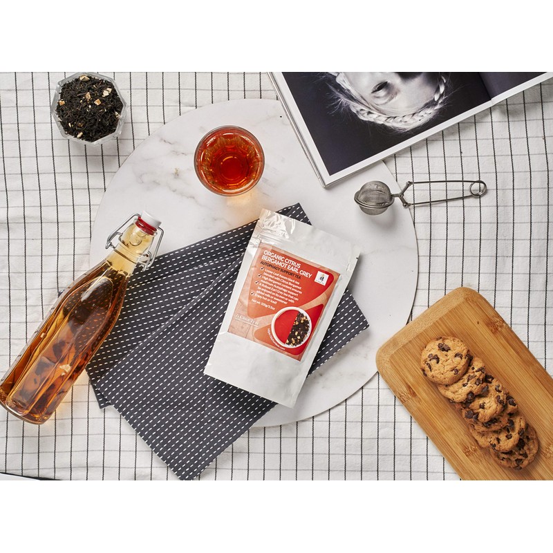 Organic Citrus Bergamot Earl Grey Tea : Loose Leaf Autophagy