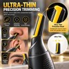 Ultra-Thin Electric Nose & Ear Hair Trimmer for Grooming –