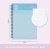 NU: Notebooks - Cloud Pastels Range - A4 Blue Notebook